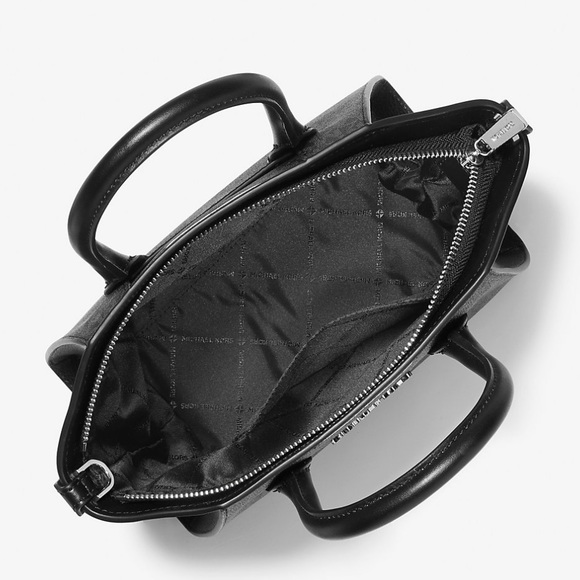 Michael Kors Avril Small Logo Top-Zip Satchel - Picture 2 of 4